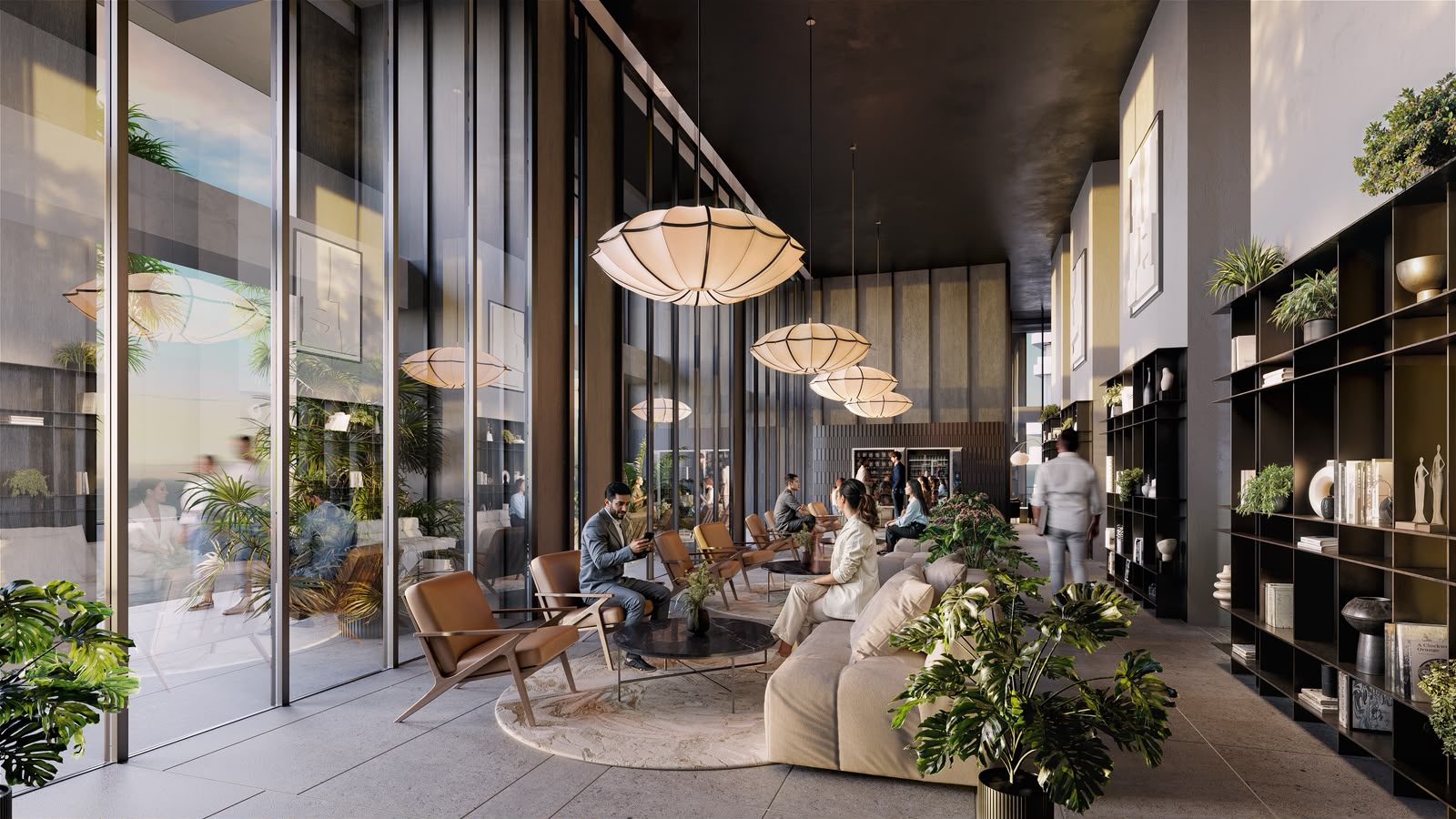 Coralia interior lounge